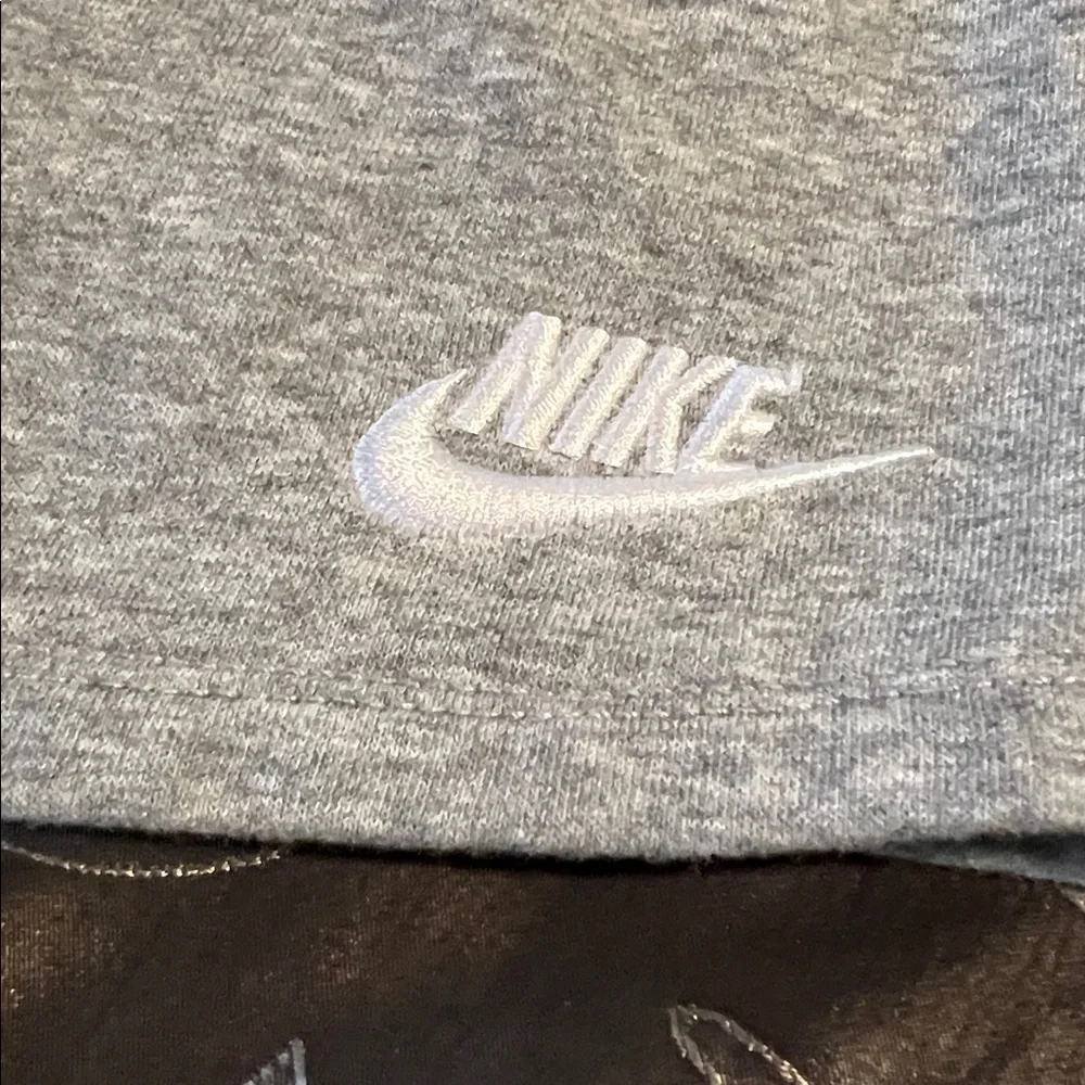 Nike Heather Gray Sports Cotton Blend Shorts Kids Toddler Small 4-5 Years